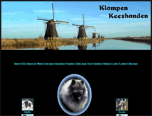 Tablet Screenshot of klompenkees.com